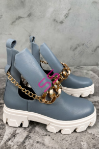 Členkové čižmy s retiazkou GRACEY+