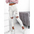 Biele roztrhané fashion rifle 