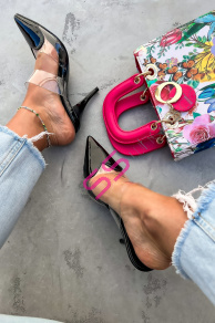 Transparentné sandále ALEXYS-