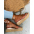 Transparentné sandále espadrilky NEISHA
