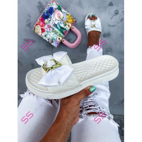 Gumené papuče s mašľou RIBBON-