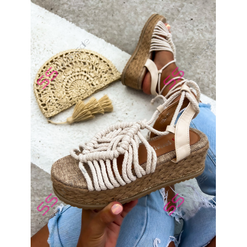 Ultraľahké platformové sandále MARGO-