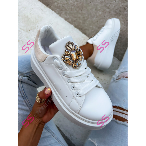 Tenisky zdobené kamienkami MARGY-