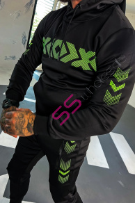 Pánska športová súprava s kapucňou+