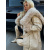 Koženková zimná bunda s kožušinkou TAMARA*