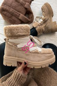 Zateplené členkové topánky CATE+