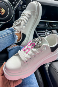 Tenisky zdobené kamienkami MARGY-