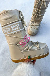 Béžové dámske snehule CARMEN+