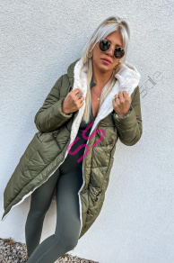 Obojstranná zimná bunda s kapucňou WILLA+