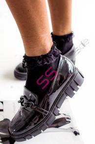 Dámske ponožky s čipkou MARA