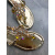 Zlaté sandále zdobené kamienkami PENNY