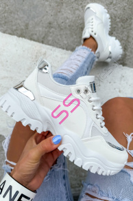 Biele dámske tenisky NORMA+