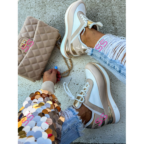 Dámske tenisky na hrubej podrážke LUELLA-