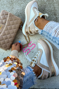 Dámske tenisky na hrubej podrážke LUELLA+