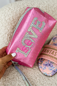 Kabelka zdobená kamienkami LOVE+