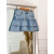 Denim mini sukňa MYSTIC+