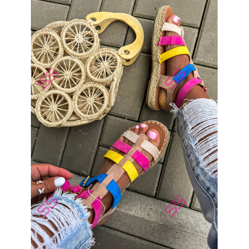 Farebné dámske sandále VENICE