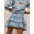 Denim mini sukňa MYSTIC+