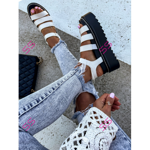 Sandále na vysokej podrážke CORDELIA-