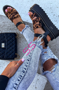 Sandále na vysokej podrážke CORDELIA+