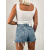 Biely crop-top CALLIENA+