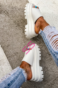 Šľapky na platforme IMAYA-