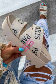 Platformové šľapky PARIS+