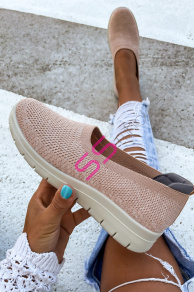 Ružové nazúvacie topánky REMYNA+