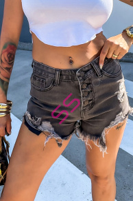 Roztrhané denim šortky LOTTE+