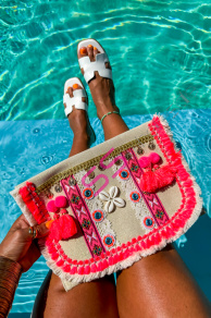 Vyšívaná kabelka FELISHA+