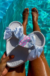 Gumené papuče s mašľou CHENULI+