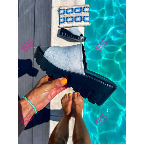 Platformové šľapky CORNELIA-