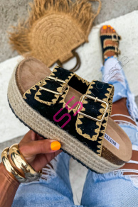 Platformové šľapky ENIKA-