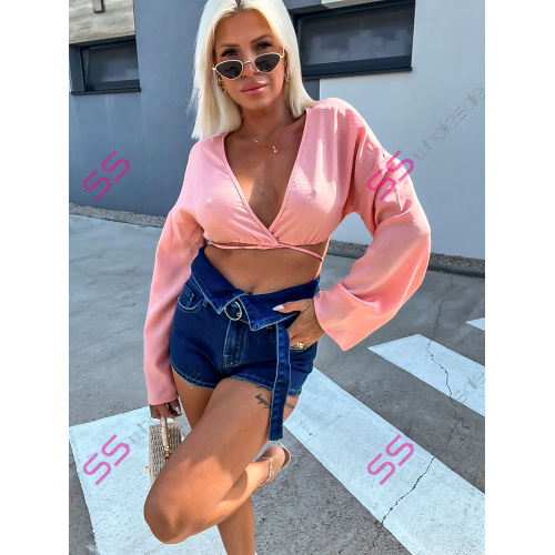 Dámske denim šortky+