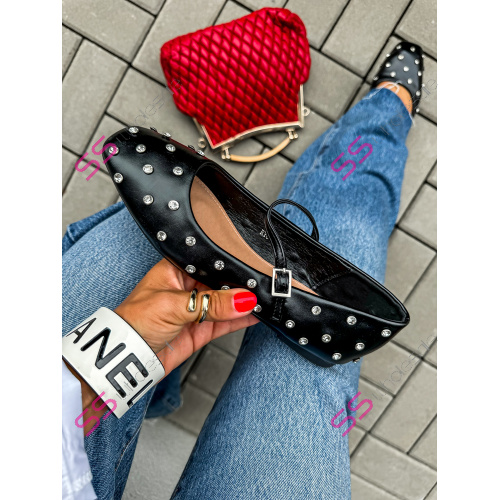 Balerínky so striebornými ozdobami MIYANNA-