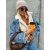 Prémium zateplená extravagantná denim bunda IVANA+