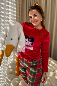 Dámske flísové pyžamo POLAR BEAR+