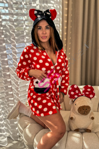 Dámsky flísový župan MINNIE+