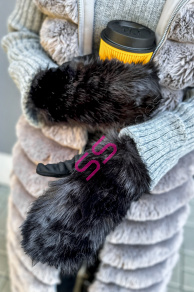 Teplé dámske rukavice+