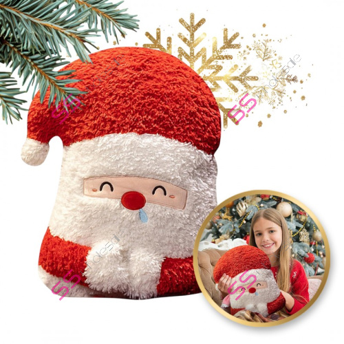 Krásny plyšový vankúš MIKULÁŠ- 35 cm+