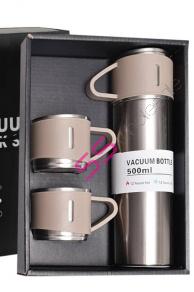 Darčeková sada termosky s 3 hrnčekmi - 500 ml