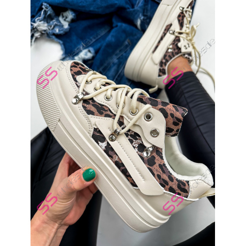 Leopardie dámske tenisky LEYNA-