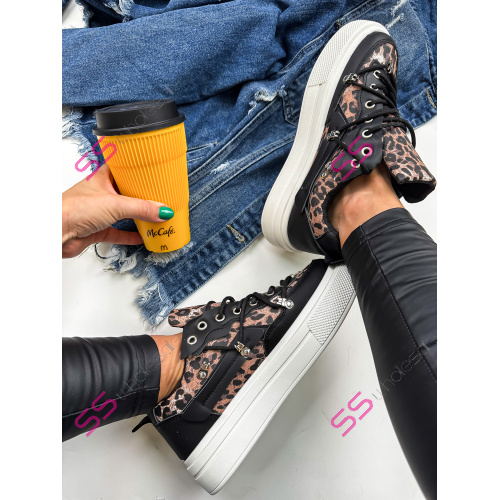 Leopardie dámske tenisky LEYNA-