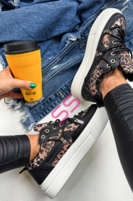 Leopardie dámske tenisky LEYNA-