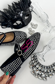 Balerínky so striebornými ozdobami ZOLA-