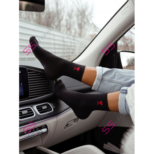 Čierne dámske ponožky ACE-