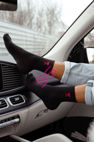 Čierne dámske ponožky ACE-