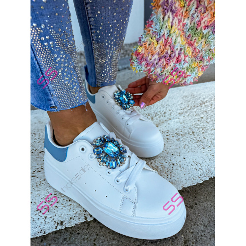 Tenisky zdobené kamienkami ASHLEY-