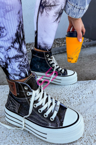 Platformové členkové tenisky SHELIA-