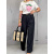 Elegantné wide-leg nohavice s opaskom KAYLANI